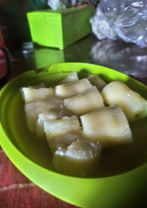 Foto resep Singkong rebus ala Thailand