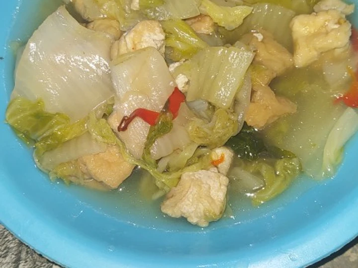 Cara Gampang Menyiapkan Resep Oseng sawi putih campur tahu yang Uenak Anti Ribet, Lezat