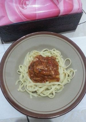 Foto resep Tongkol spaghetti
