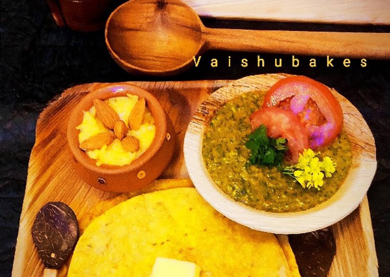 Sarson ka saag aur Makki ki roti