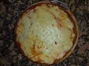 Una foto de pizza integral