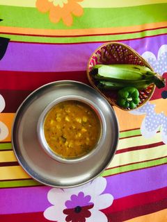 કાચા કેળાનુ રસાવાળું શાક (Kacha Kela Rasavalu Shak Recipe In Gujarati) રેસીપી મુખ્ય ફોટો