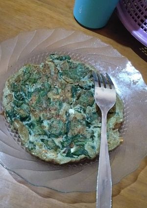 Foto resep Dadar telur isi kentang untuk diet
