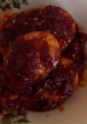 Foto resep Telur goreng bumbu cobek 😮