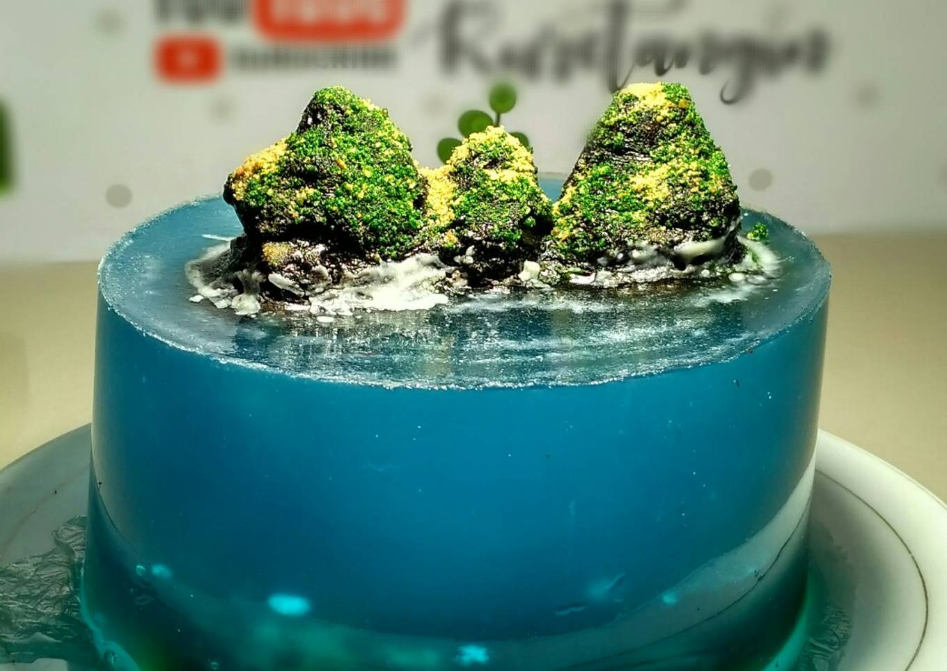 Resep Island cake Kue Pulau Tanpa Gelatin yang Sempurna