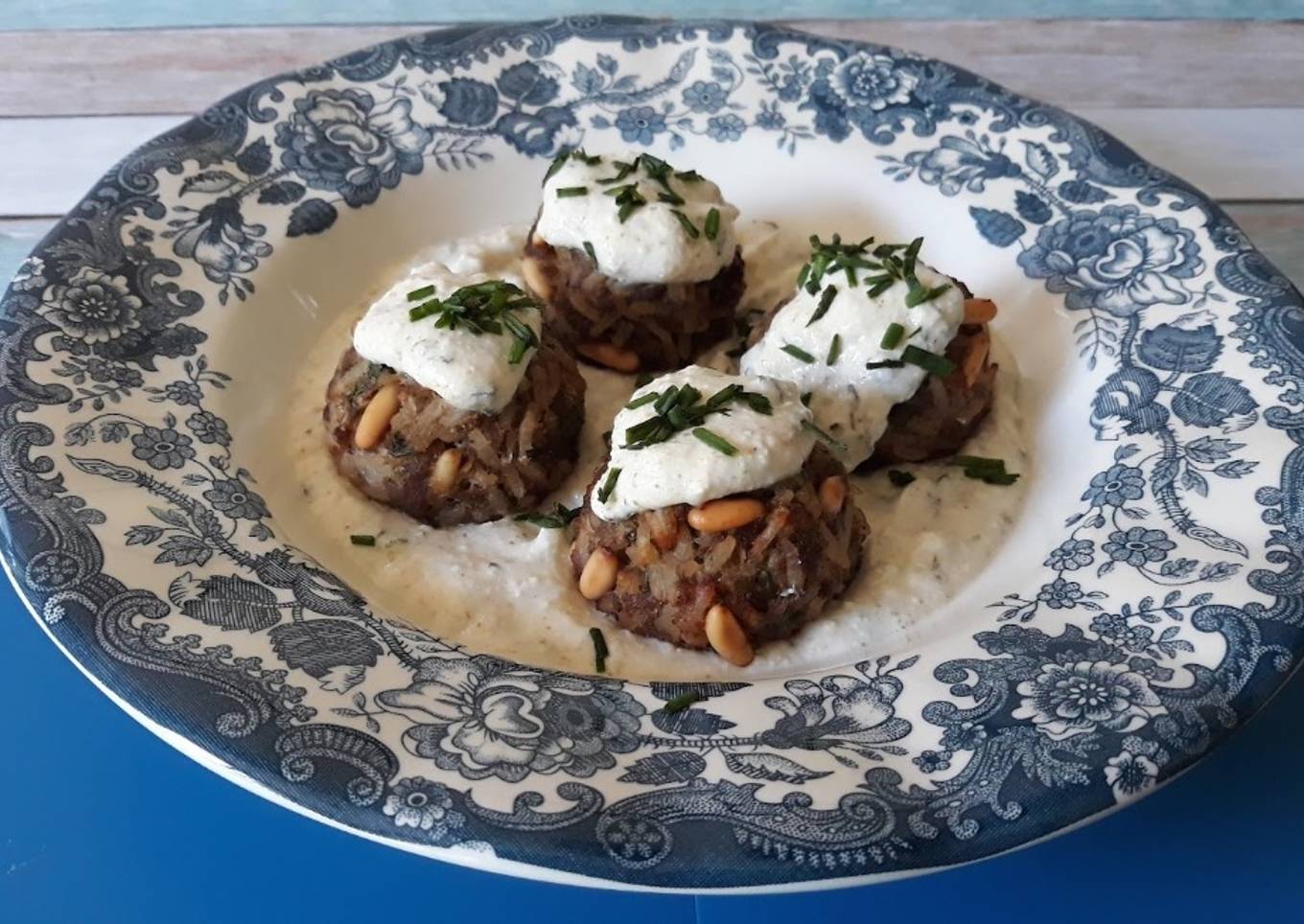 Kibbeh-albóndigas libanesas de ternera