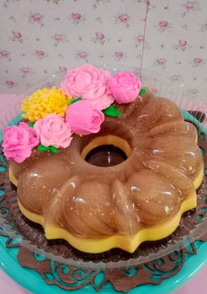Foto resep Hiasan puding susu