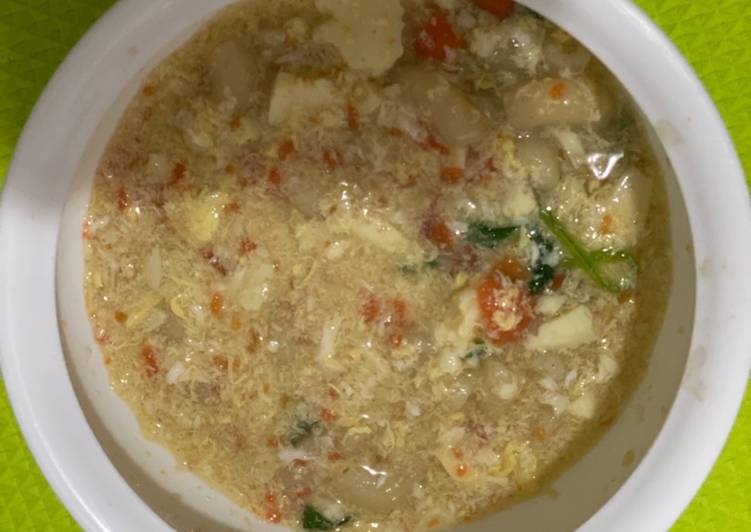 MPASI Sup Makaroni Telur 10 Bulan