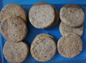 Una foto de Galletas de avena saladas