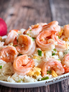 蝦仁蛋炒飯 的食譜成品照片