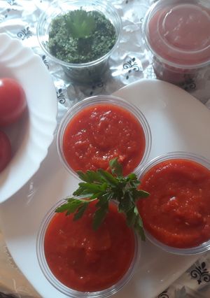 Une photo de Tomates cuisinées