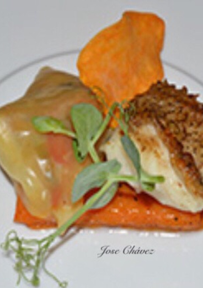 Una foto de Cherne encebollado