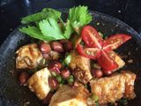 Tahu kecap Sambal Kacang