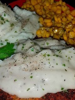 A picture of Mike's EZ Chicken Fried Steak & Sides.