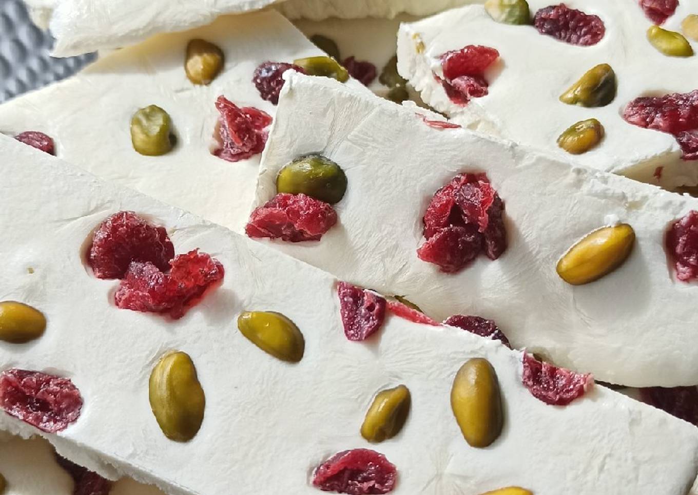 Barres glacées au yaourt