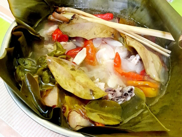 Cara Gampang Membikin Resep Garang asem ayam tanpa santan yang  Bikin Ketagihan Anti Ribet, Lezat Sekali