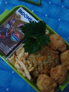 Foto resep Nasi goreng bento