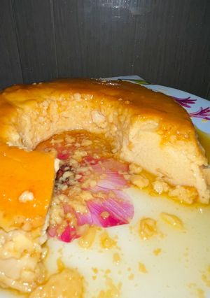 Una foto de Flan en Licuadora Fácil y Económico