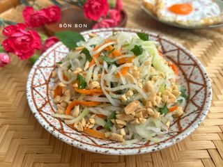 Nộm Su Hào Cà Rốt Chay