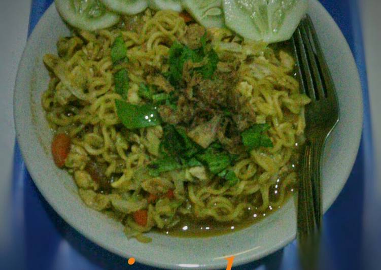 Mie Rebus ala bakmi jawa