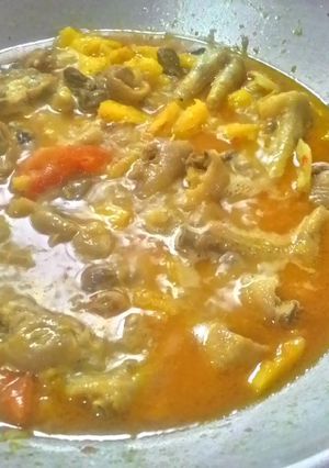 Foto resep Ceker pedas + nanas