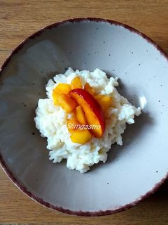 Sült almás tejberizs recept fotója