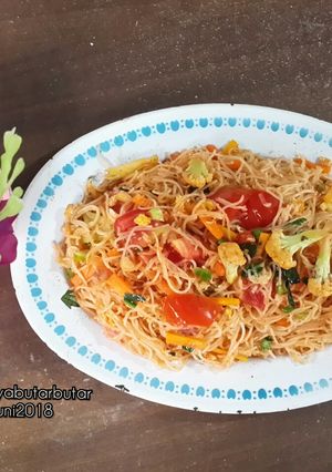 Foto resep Bihun goreng telur