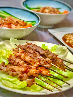 A picture of Malaysian Chicken Satay.