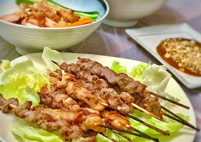 Recipe of Perfect Malaysian Chicken Satay