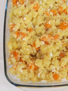 Una foto de Ensalada de patata y zanahoria Batchcooking