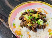Gambar garlic butter rice