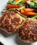 Grated Daikon & Pork Patties