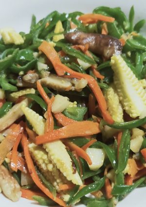 青椒炒三絲 的食譜成品照片