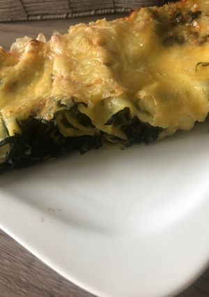 Spenót canneloni recept fotója