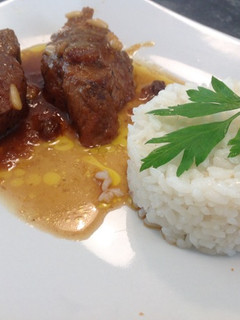 Una foto de Solomillo de cerdo a la salsa Pedro Ximenez