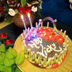A picture of Secret Avocado cake.