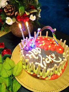 A picture of Secret Avocado cake.