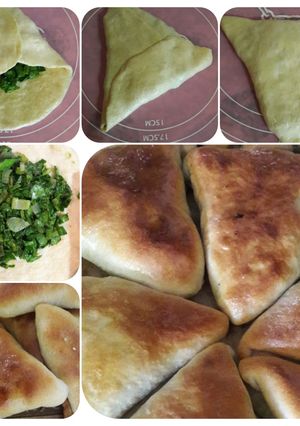 صورة لوصفة معجنات بالسبانخ