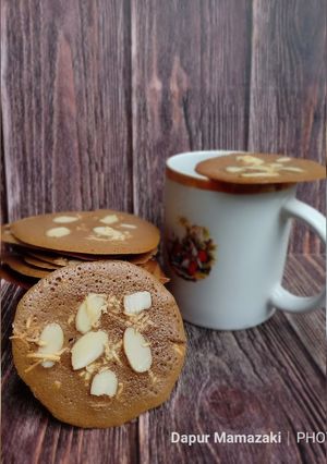Foto resep Choco cheese almond tuile