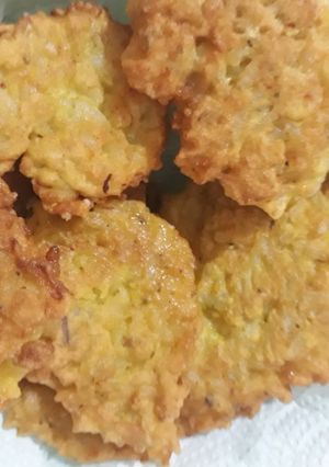 Una foto de Croquetas de arroz sobrante