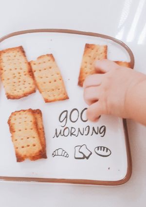Hình của món Bánh khoai tây nướng cho bé.