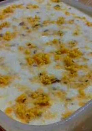 A picture of Mango Kulfa.