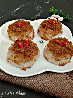 Foto resep Ketan Serundeng Pedas Manis