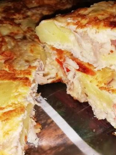 Una foto de Tortilla española a mi estilo