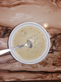صورة لوصفة شوربة السي فوود🐟🐙