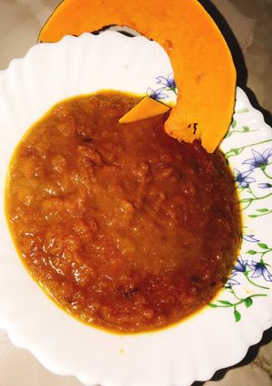 मीठा कद्दू (Mitha kaddu recipe in Hindi) रेसिपी मुख्य फोटो