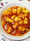 Rabas de pota con gambas