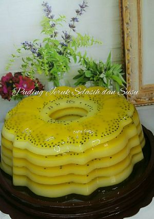 Foto resep Puding Jeruk Selasih dan Susu