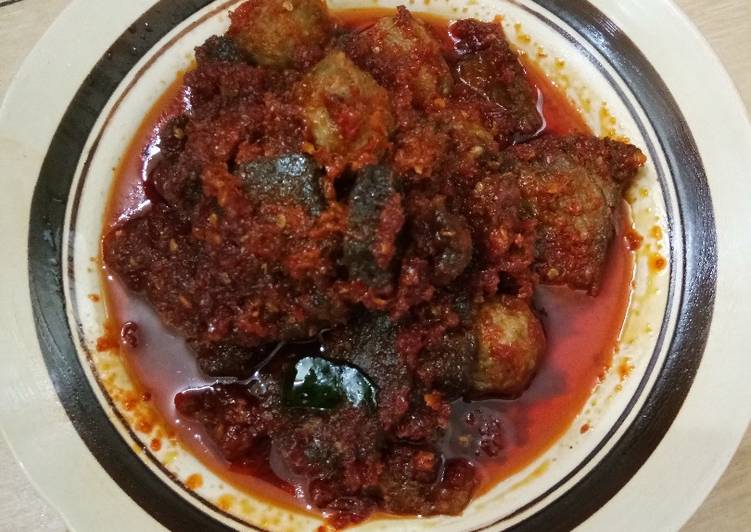 Sambal daging sapi