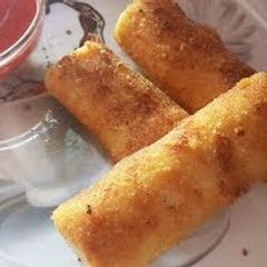 A picture of Chicken Crepes Roll.